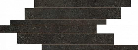 Мозаика Rex Мозаика Neutral Brun Listello Sfalsato 21x40