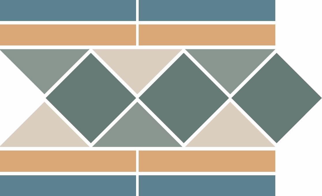Керамогранит TopCer Бордюр B Border 20.1x28