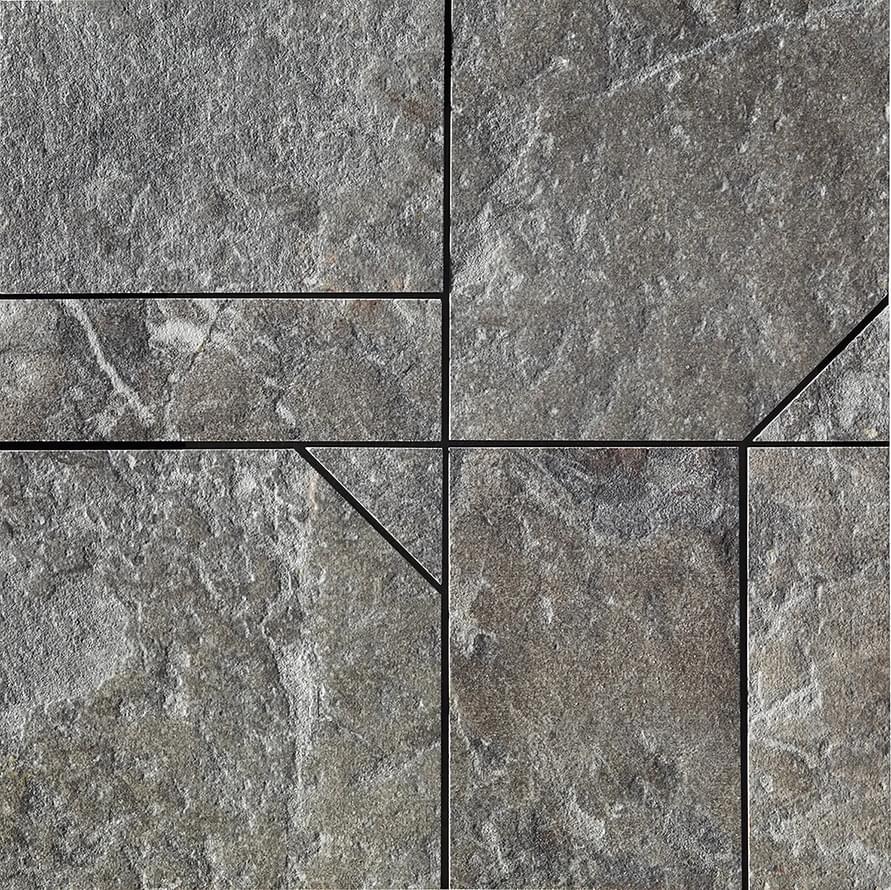 Мозаика Del Conca Мозаика 5 Breccia Grey Mosaico Hard 30x30