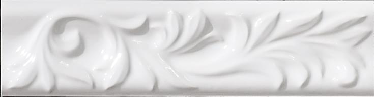 Керамическая плитка Sant Agostino Вставка Listello Bianco 6.5x25