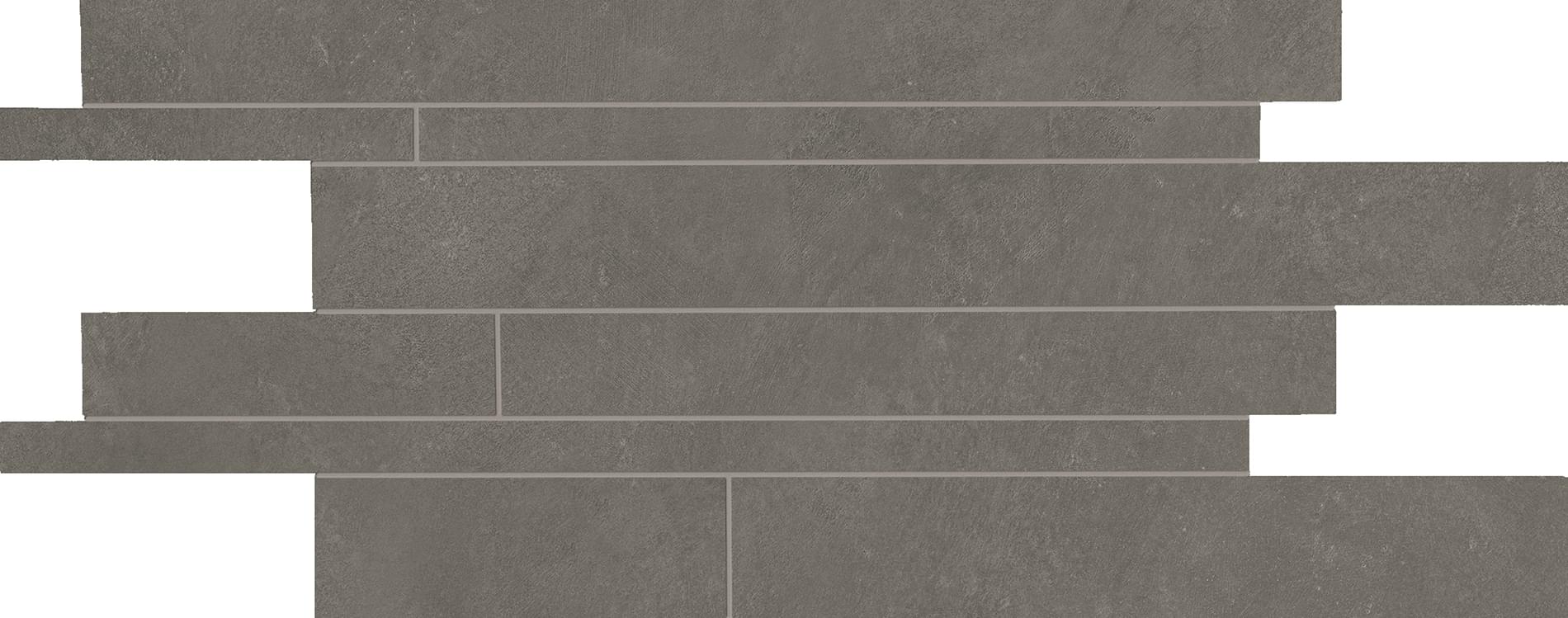Мозаика Provenza Мозаика Listelli Sfalsati Cemento Antracite 30x60