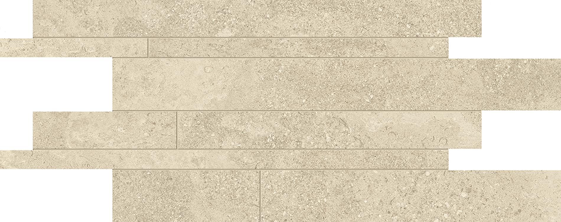 Мозаика Emil Ceramica Мозаика Listelli Sfalsati Sabbia Silktech 30x60
