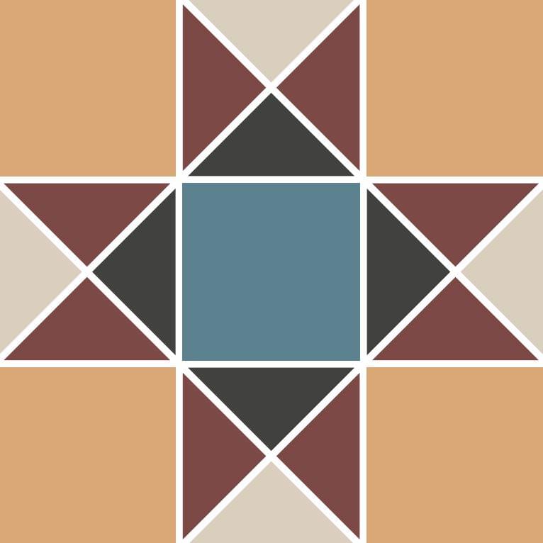 Керамогранит TopCer Бордюр Blue Sheet 30x30