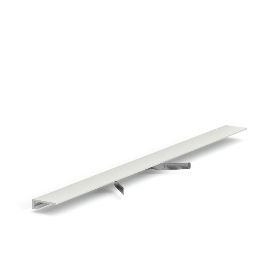 Керамическая плитка Laconistiq L образный Ral9016 Белый Мат 1.5x245