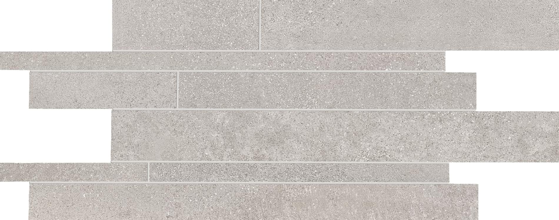 Мозаика Emil Ceramica Мозаика Listelli Sfalsati Concrete Naturale Slim 30x60