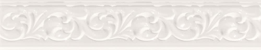 Керамическая плитка Marca Corona Бордюр White Fregio 6x30.5