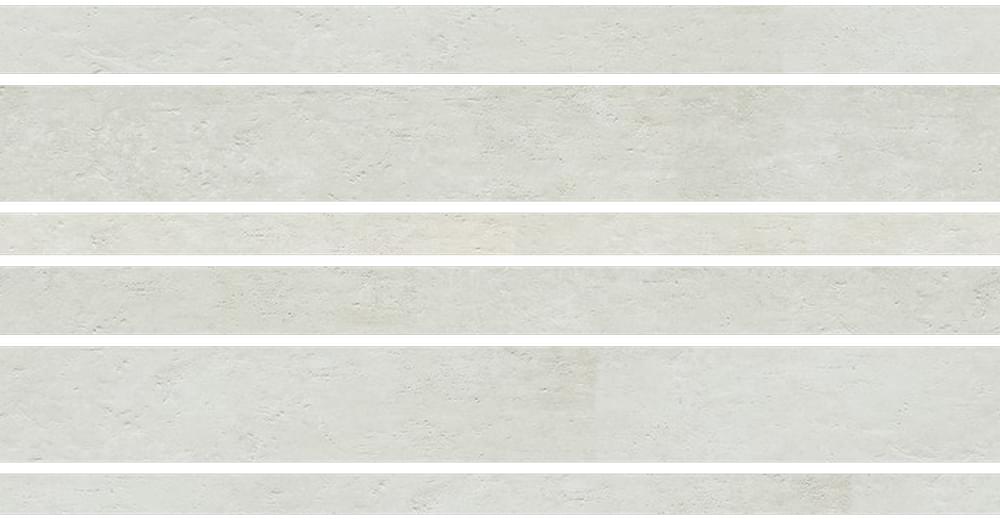 Мозаика Casa Dolce Casa Мозаика Limestone White Modulo Listello Sfalsato 21x40