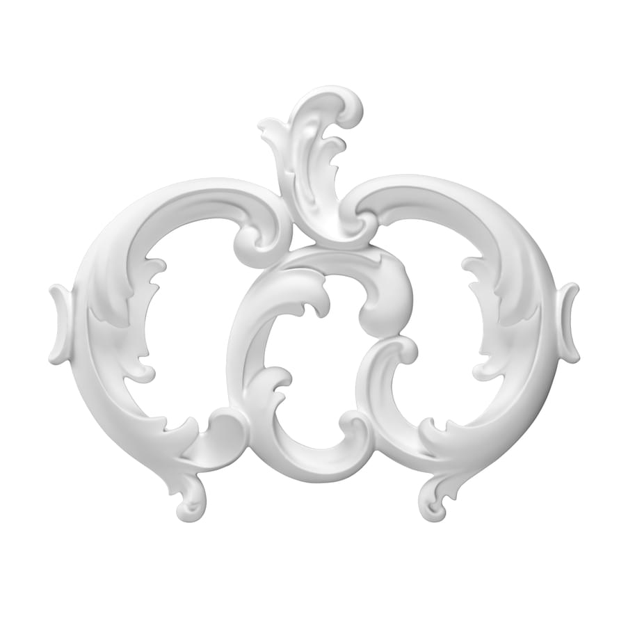 Лепнина Rodecor Накладка Накладка 01010Rc 14x17x1.2