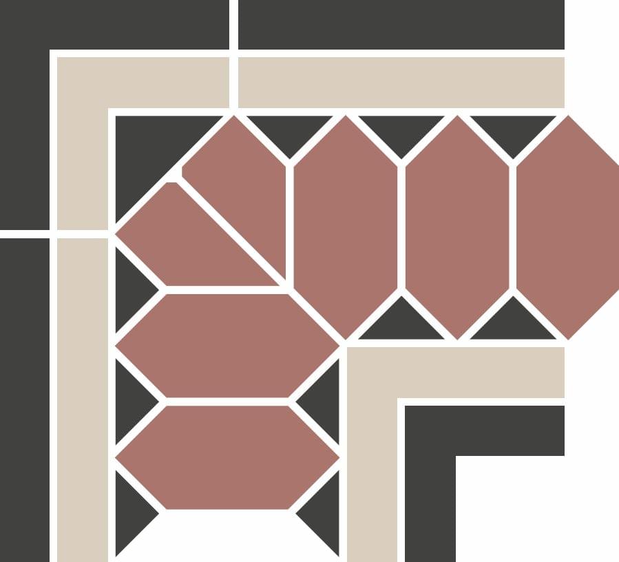 Керамогранит TopCer Спецэлемент Corner 24x24