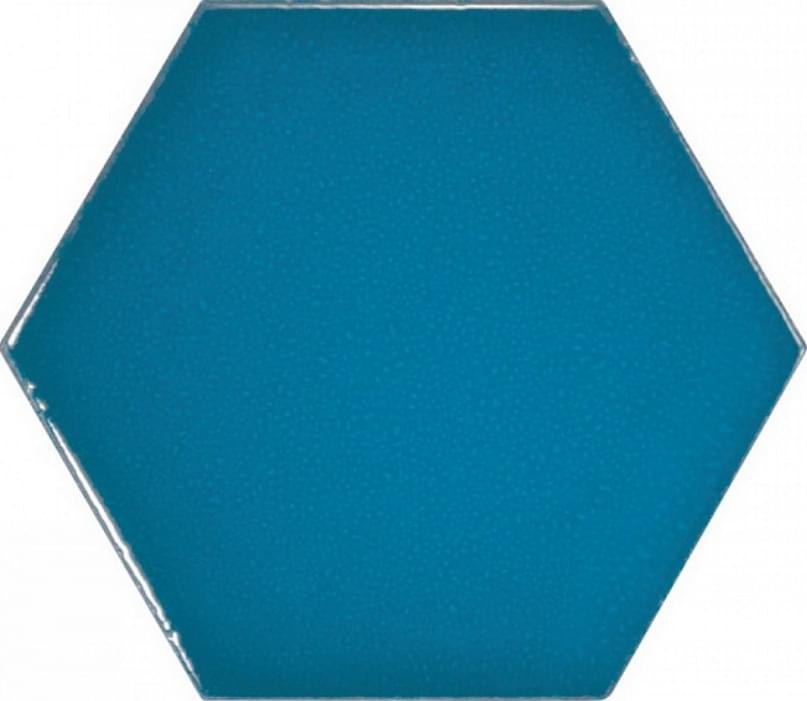 Керамическая плитка Equipe Фон Hexagon Electric Blue 10.7x12.4