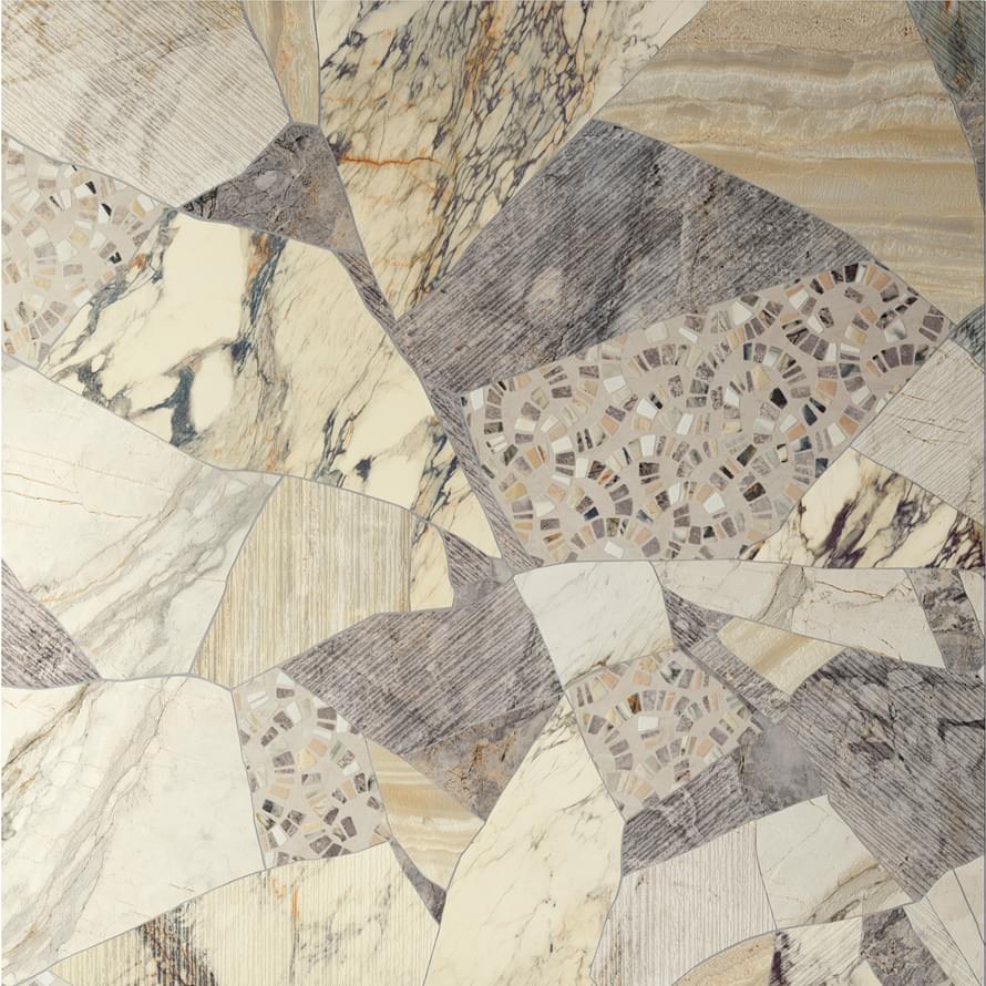 Керамогранит Del Conca Декор Blended Rett Hard 120x120