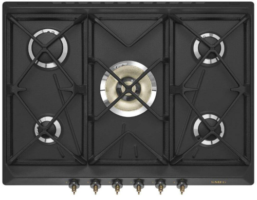 Газовая варочная панель SMEG SRV876AOGH