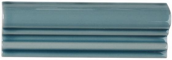 Керамическая плитка Adex Бордюр Moldura Italiana Pb CC Gris Azulado 5x15