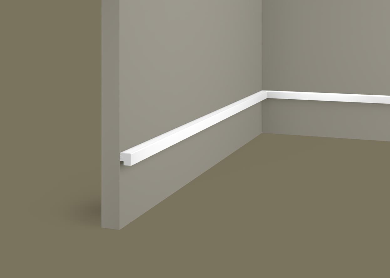 Лепнина Cosca Decor Спецэлемент Заглушка Zp006 Правая Для Рейки Rx006 1.2x280x1.2