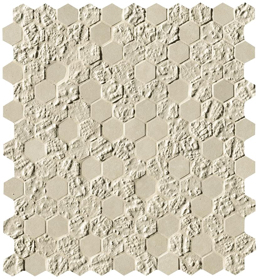 Мозаика Fap Мозаика Beige Print Esagono Mosaico 29.5x32.5