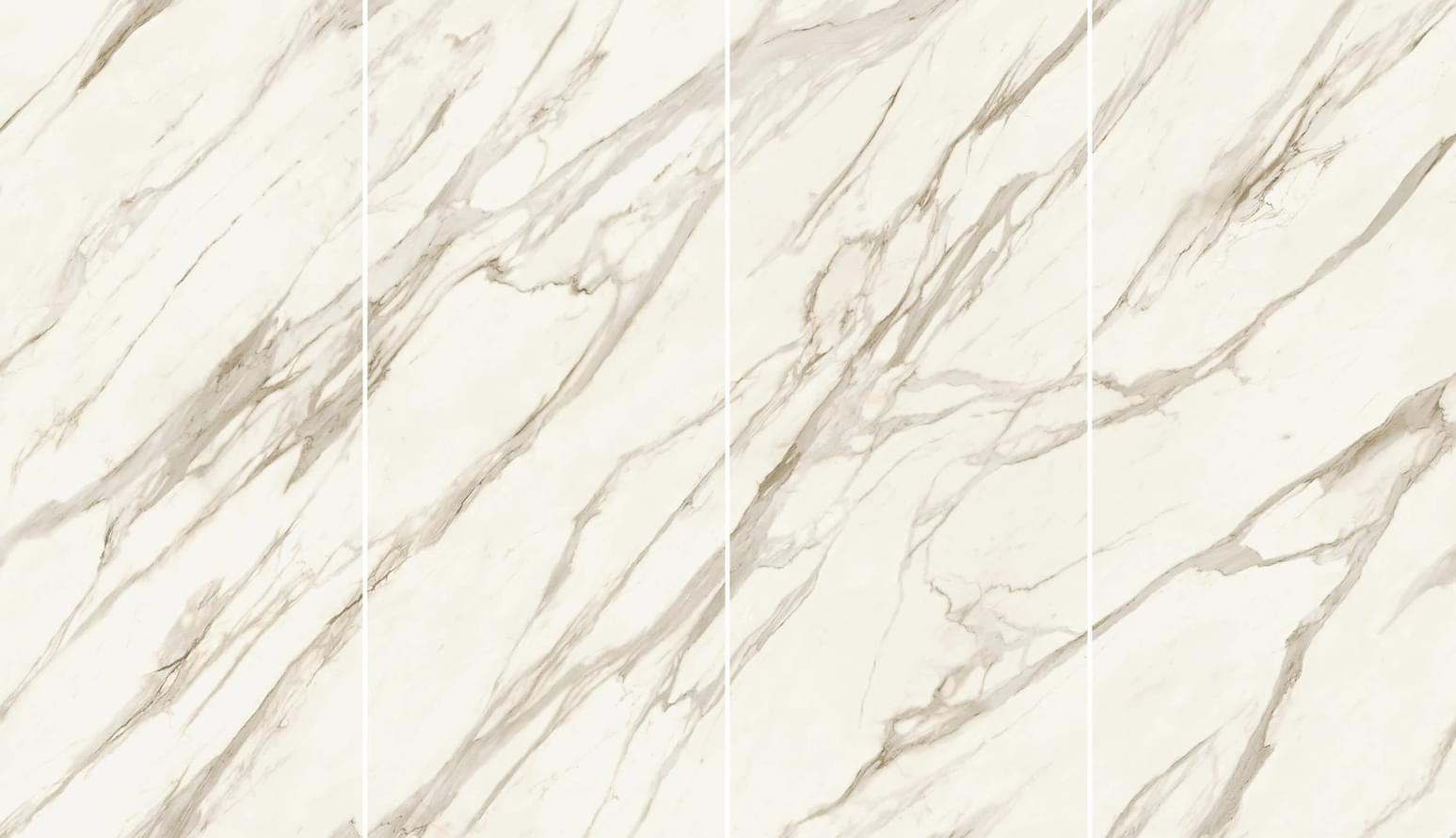 Керамогранит Atlas Concorde Панно Calacatta Bernini 6 mm Lapp Kit Endless 4pcs 120x278