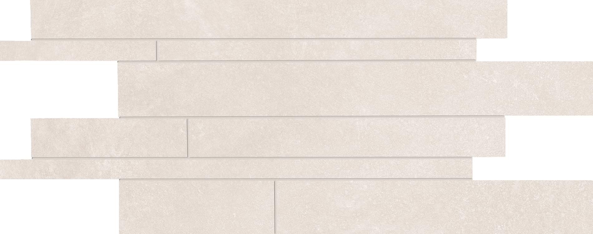 Мозаика Provenza Мозаика Listelli Sfalsati Cemento Avorio 30x60