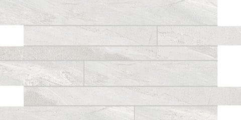 Мозаика Casa Dolce Casa Мозаика Burl White Glossy Modulo Listello Sfalsato 30x60