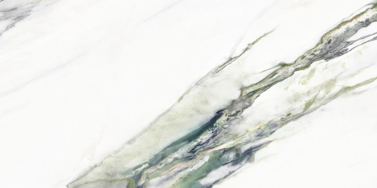 Керамогранит Impronta Italgraniti Фон Calacatta Green Sq Lapp 60x120