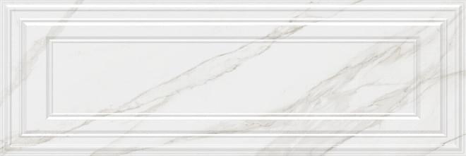 Керамическая плитка Керама Марацци Декор Белый Панель Обрезной 40x120