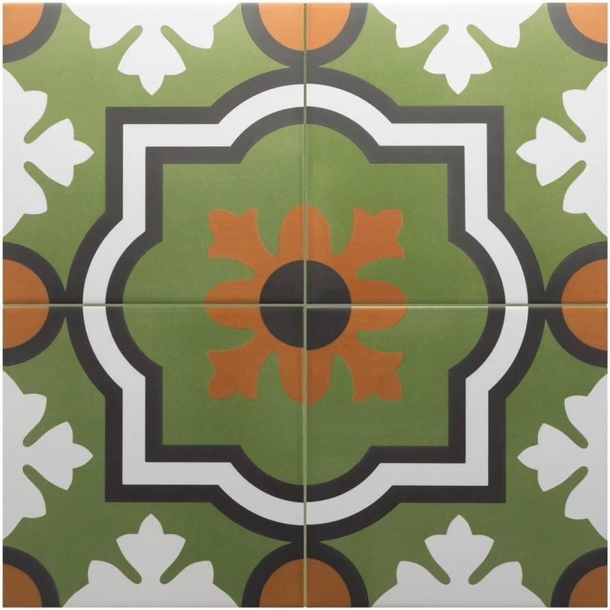 Керамогранит Equipe Декор Monaco Verde 20x20