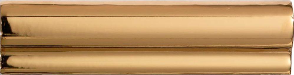 Керамическая плитка Petracers Бордюр Listello London Oro 5x20