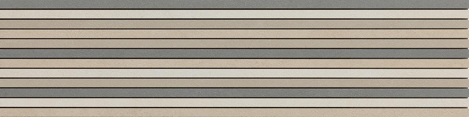 Керамогранит Impronta Italgraniti Декор Listello Tratto Mix F 20x80