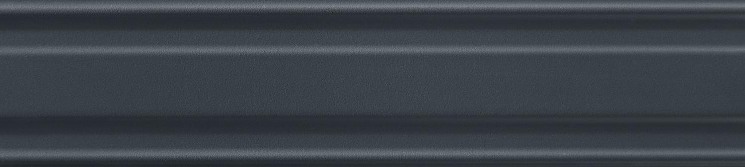 Керамическая плитка Zien Бордюр Listwa Black 2 7.4x32.8