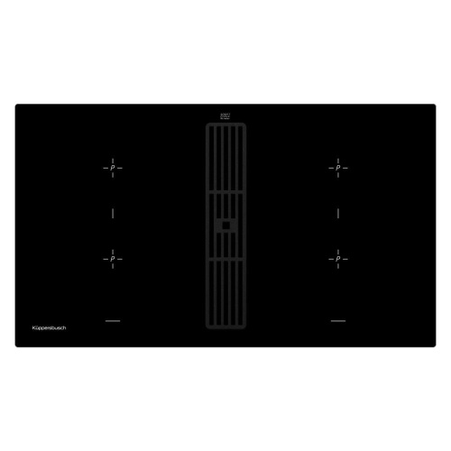 Индукционная варочная панель с вытяжкой Kuppersbusch KMI 9850.0 SR