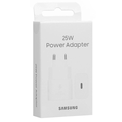 Сетевое зарядное устройство Samsung Power Adapter 25w USB-C EP-T2510, White