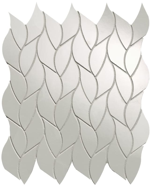 Мозаика Fap Мозаика Onice Neve Leaves Mosaico 25.9x30.9