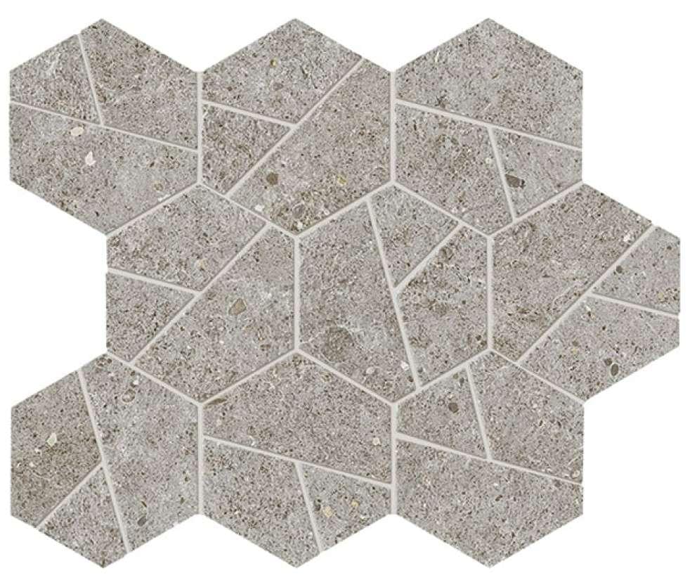 Мозаика Atlas Concorde Мозаика Grey Mosaico Hex 25x28.5