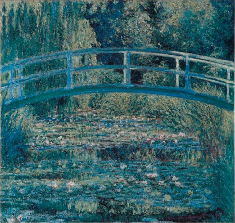 Керамическая плитка Original Style Декор Monet Waterlily Pond 39.5x38