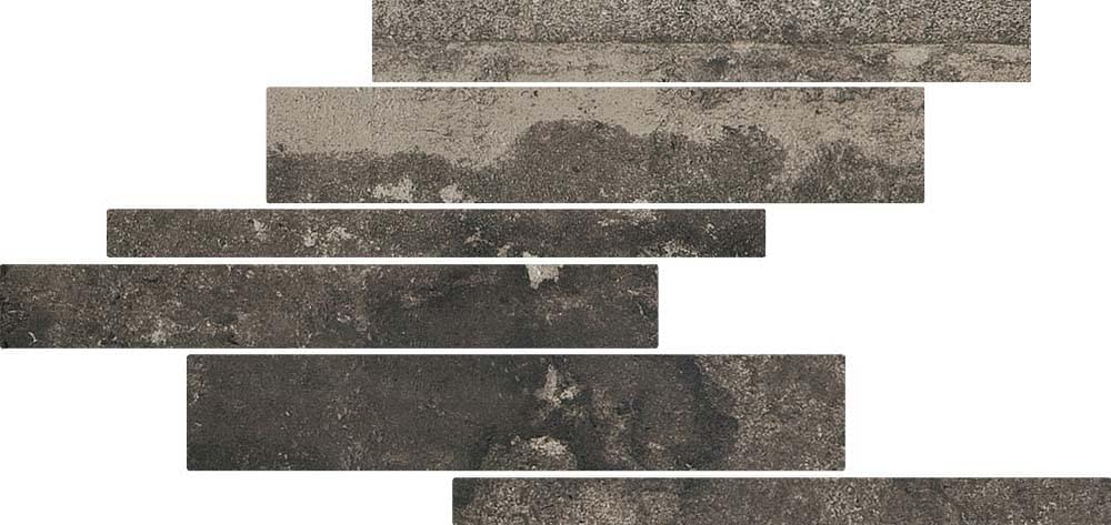 Мозаика Rex Мозаика Mud Modulo Listello Mix Sfalsato 21x40