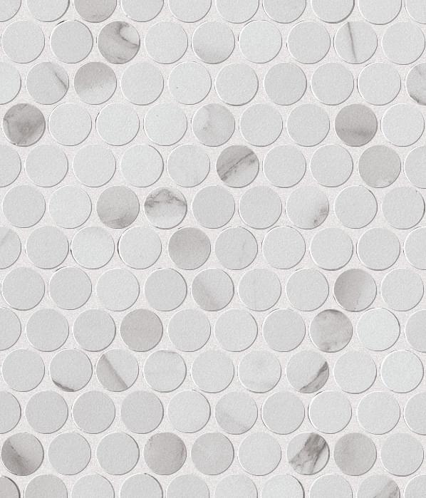 Мозаика Fap Мозаика Statuario Round Mosaico 29.5x32.8