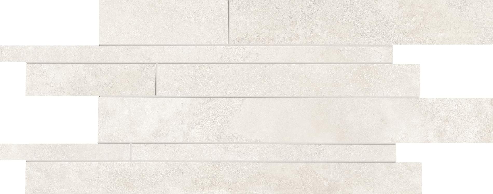 Мозаика Emil Ceramica Мозаика Listelli Sfalsati Ivory Naturale Slim 30x60