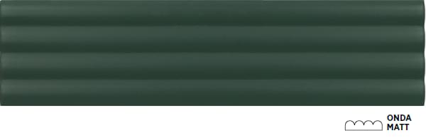 Керамическая плитка Equipe Декор Onda Laurel Green 5x20