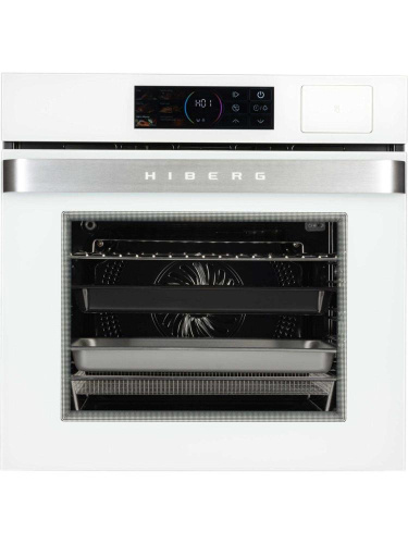 Духовой шкаф с паром HIBERG S-VM 6415 W SMART