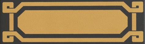 Керамогранит Ceramiche Grazia Бордюр Listello Black Leeds 6x20