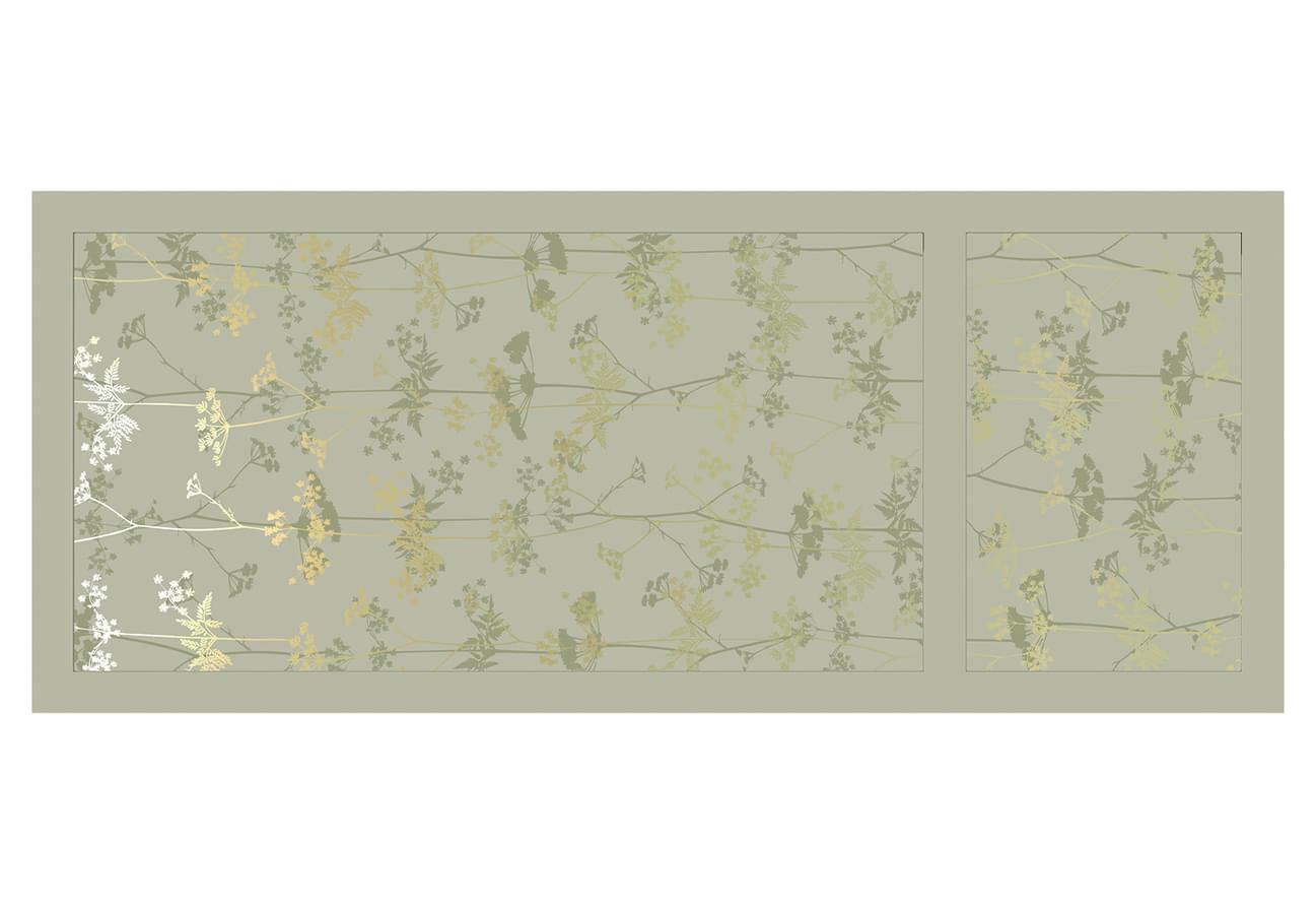 Керамическая плитка Vallelunga Декор Dea Salvia 50x120
