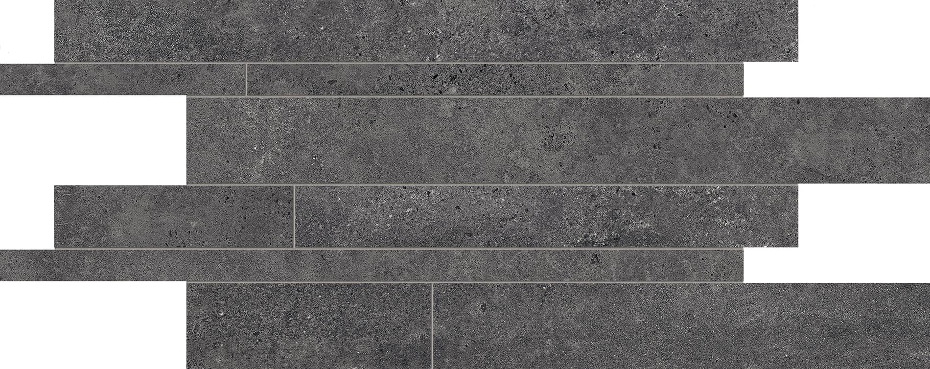 Керамогранит Provenza Фон Listelli Sfalsati Recupero Anthracite 30x60