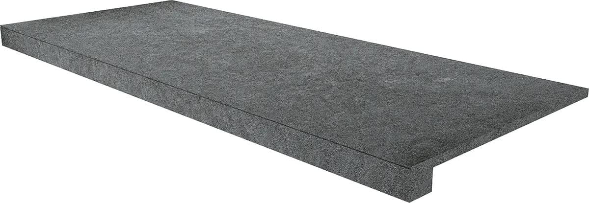 Керамогранит Del Conca Ступень Hcl8 Grad Nero Lineare Rett Hard 33x80
