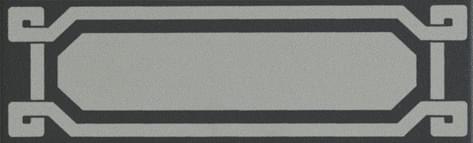 Керамогранит Ceramiche Grazia Бордюр Listello Black London 6x20