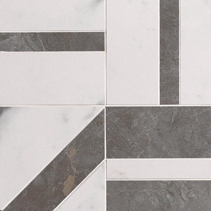 Мозаика Fap Мозаика Carrara Pietra Grey Deco Mosaico 30x30