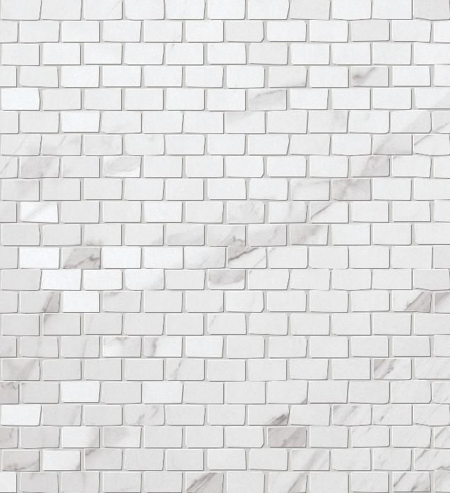Мозаика Fap Мозаика Statuario Brick Mosaico 30x30