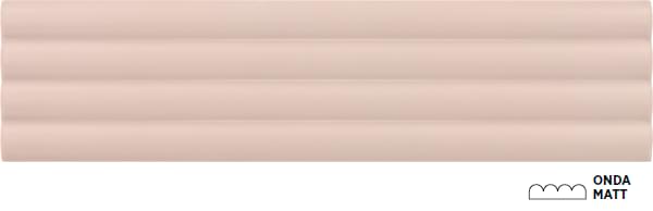 Керамическая плитка Equipe Декор Onda Pink Stony 5x20
