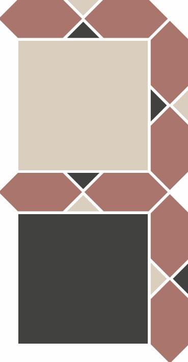 Керамогранит TopCer Декор F 2 Sheet 19.6x39.3