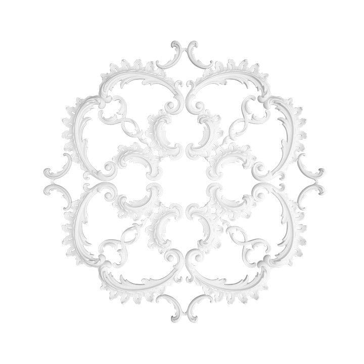 Лепнина Rodecor Розетка Розетка 87011RC 60x60x0