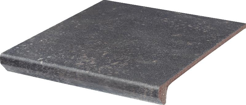 Клинкер Paradyz Ступень Antracite Kapinos Stopnica Prosta 30x33