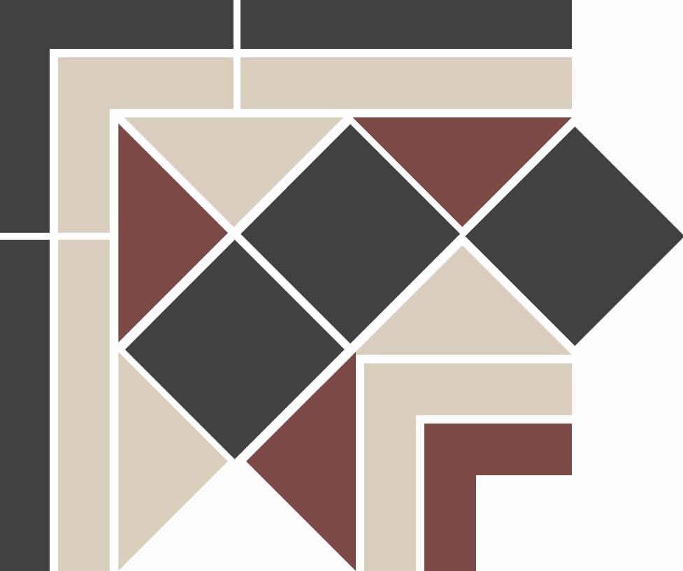 Керамогранит TopCer Спецэлемент Melbourne 2 Corner 24x24